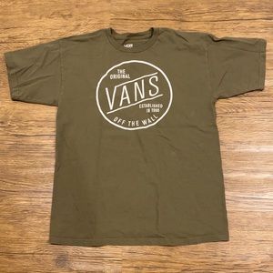 Green Vans T-shirt